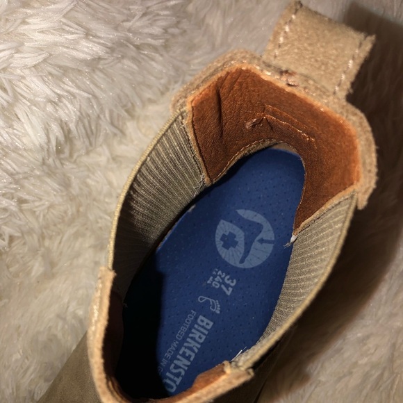 Birkenstock Tan Leather Boots Highwood Slip On Women size 37 (6-6.5) & 40 (9-9.5 - Picture 11 of 16